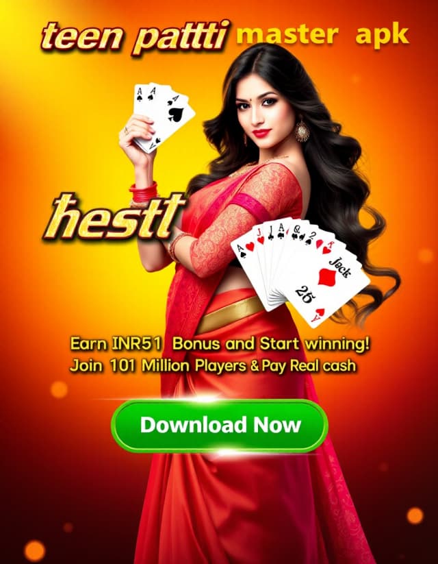 Teen Patti Master Apk Banner